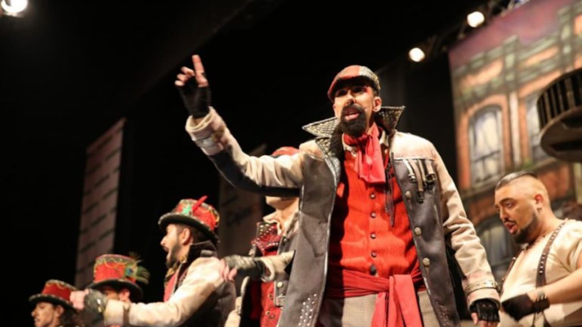 Los mafiosos fue la comparsa menos valorada en la final