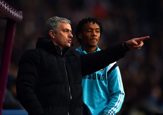 Mourinho da indicaciones a Cuadrado