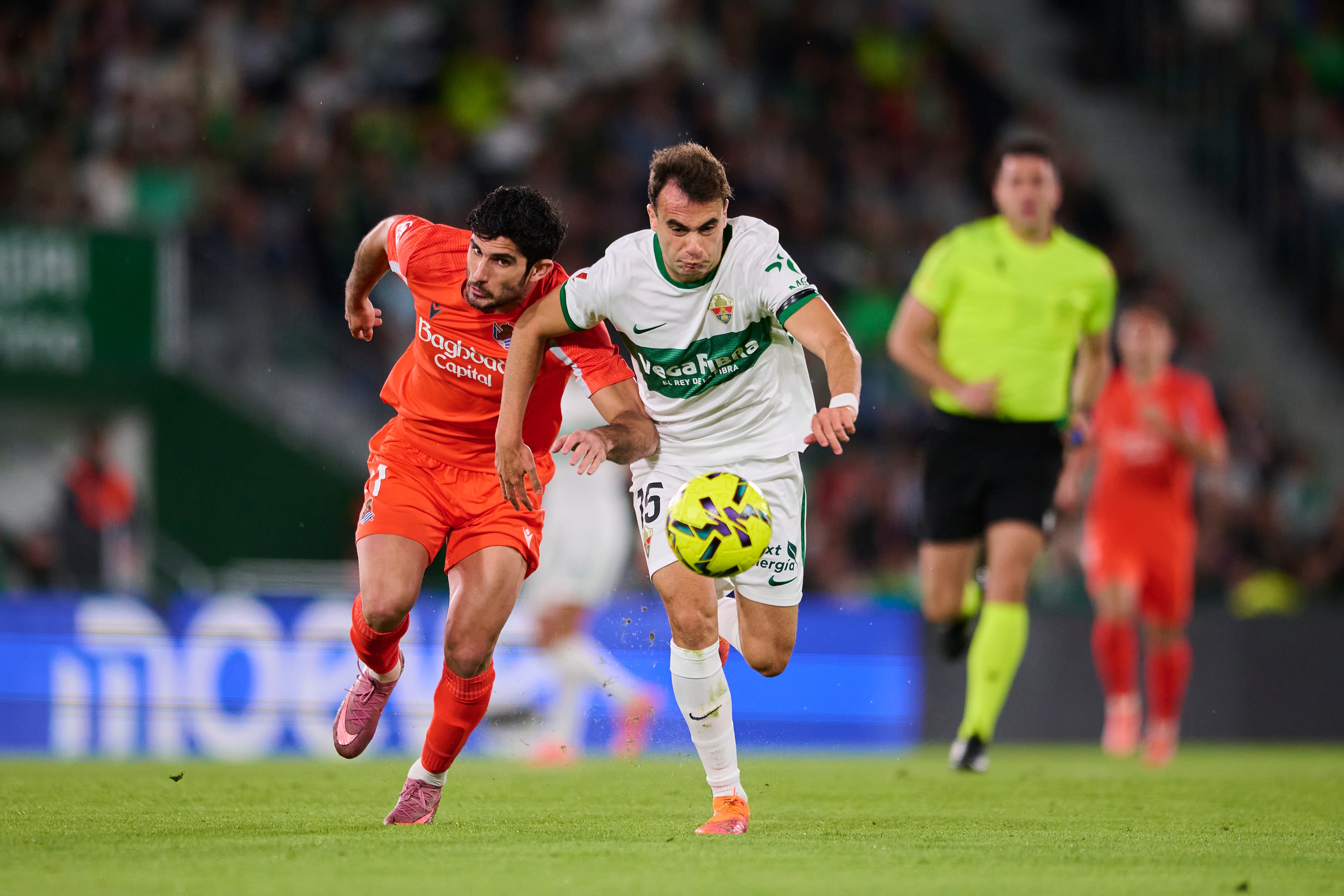 Imagen del Elche-Real Sociedad de la primera vuelta