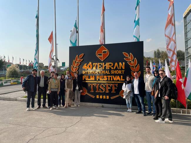 Manolo Avellanas, en el 40º Festival Internacional de Cine de Teherán