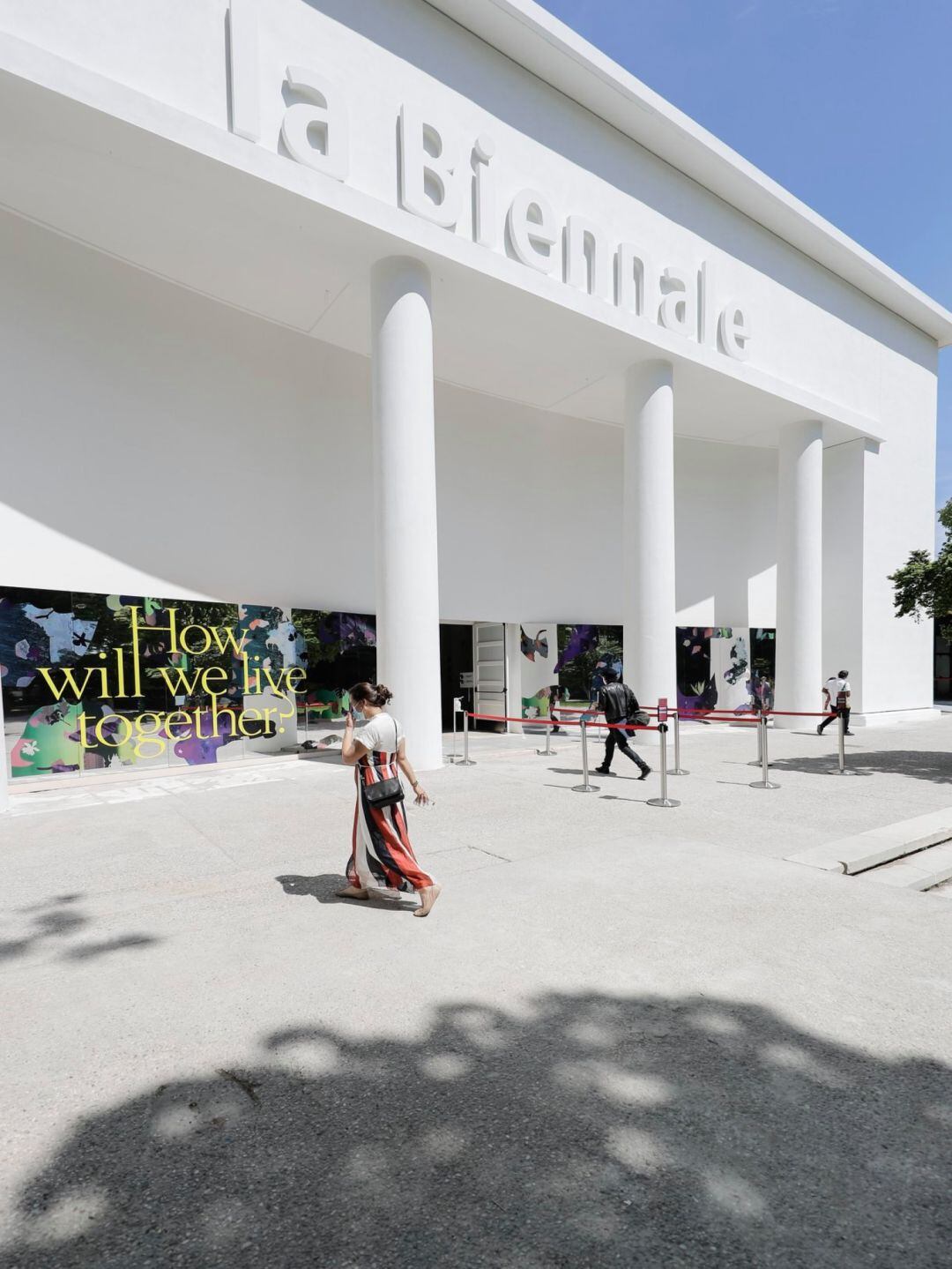 Entrada a la Bienal de la Arquitectura de Venecia