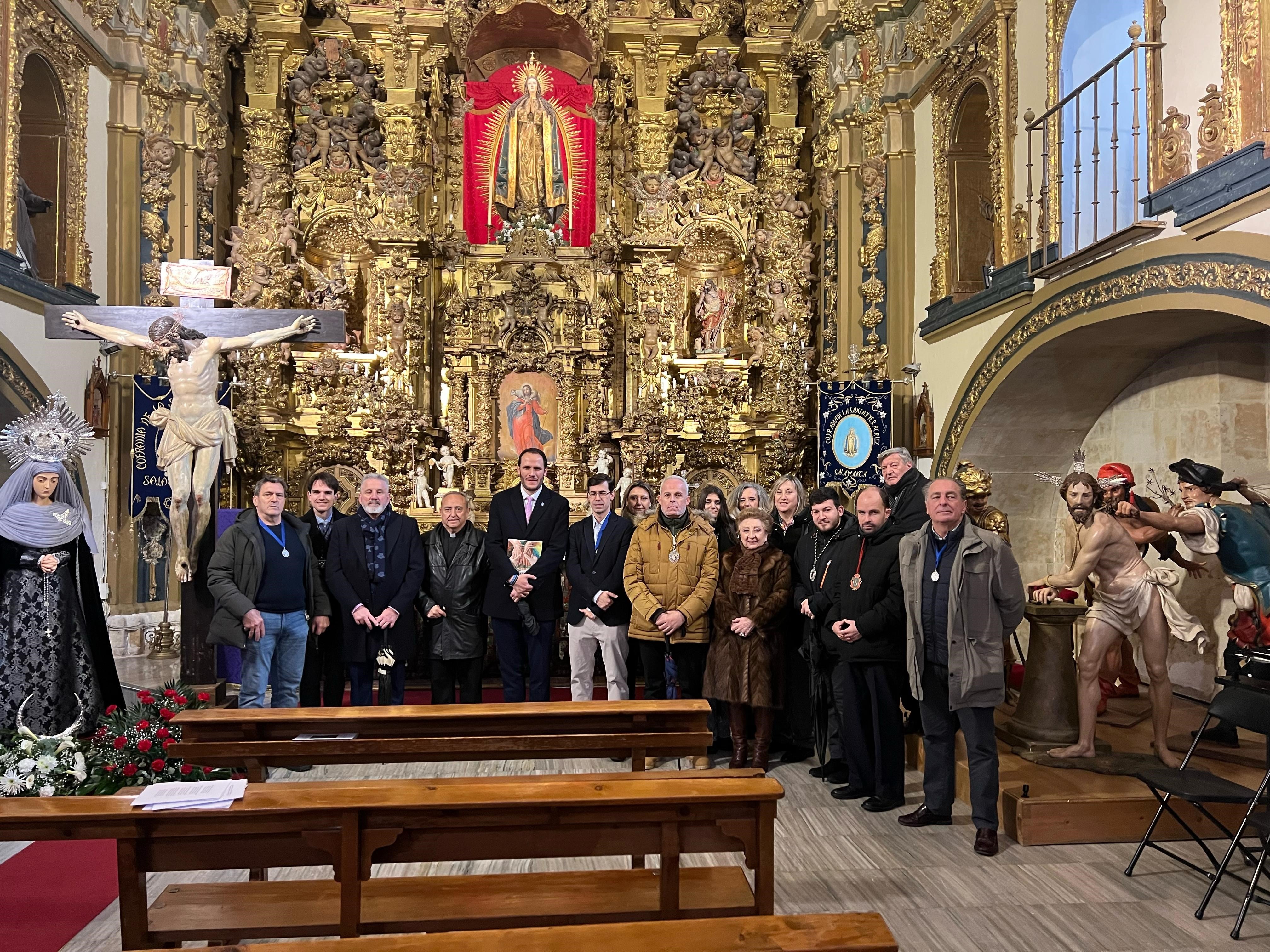 Foto del hermanamiento el año pasado en Salamanca