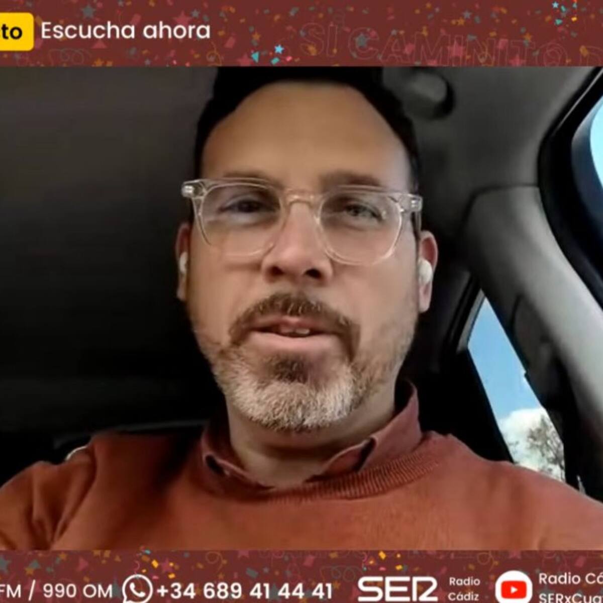 Luis Rossi, tras las buenas sensaciones de su chirigota 'Seguimos cayendo mal', en su debut en el COAC 2026: "Lo más importante es la conexión con la gente"