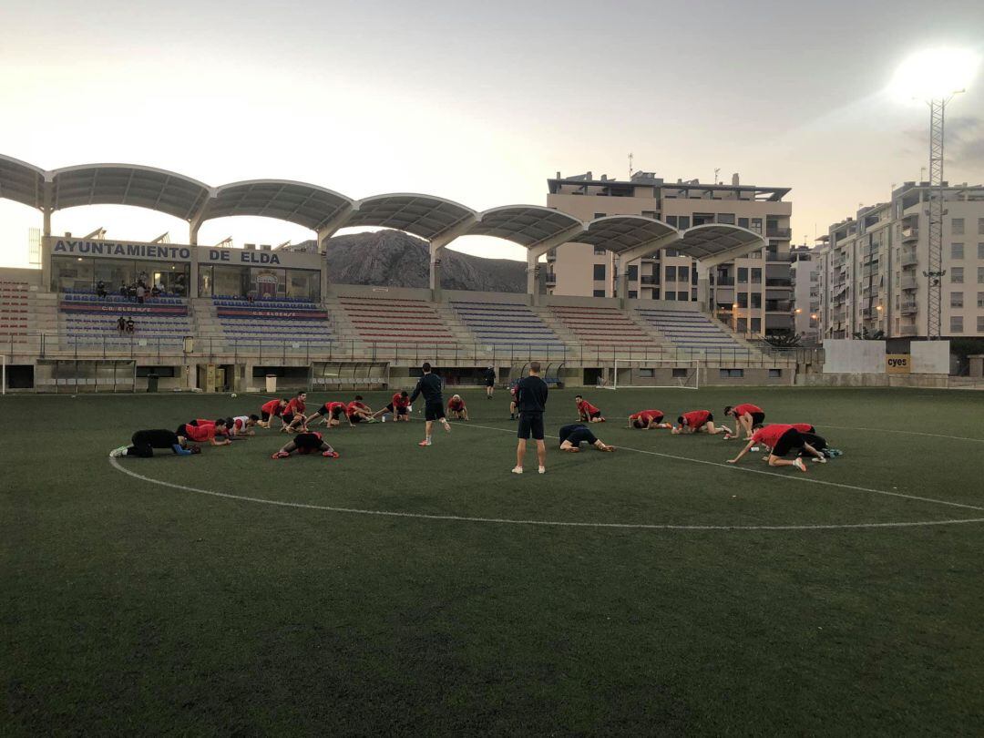 El Eldense intensifica su trabajo de pretemporada
