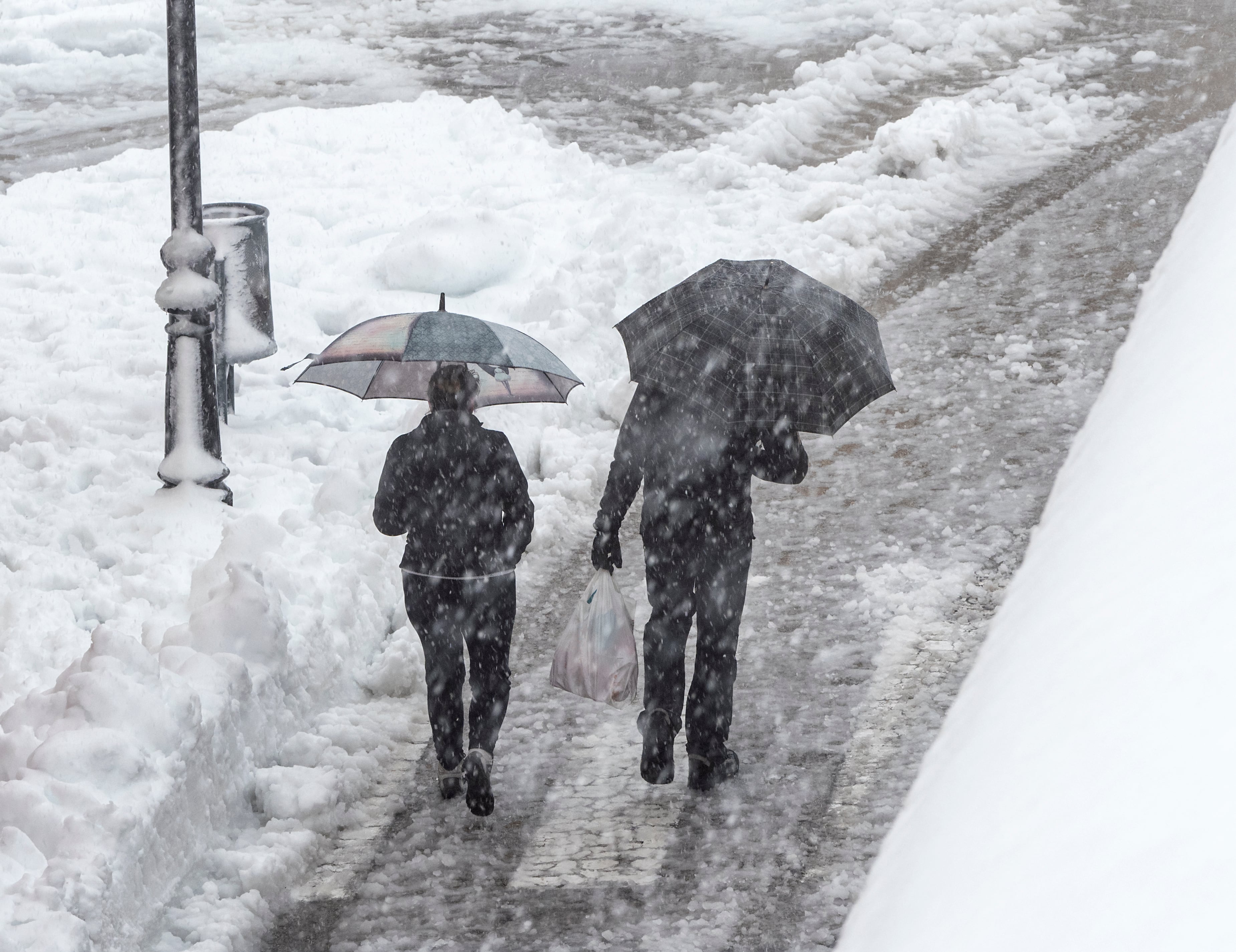 Tormenta de nieve en Bocairent (archivo)