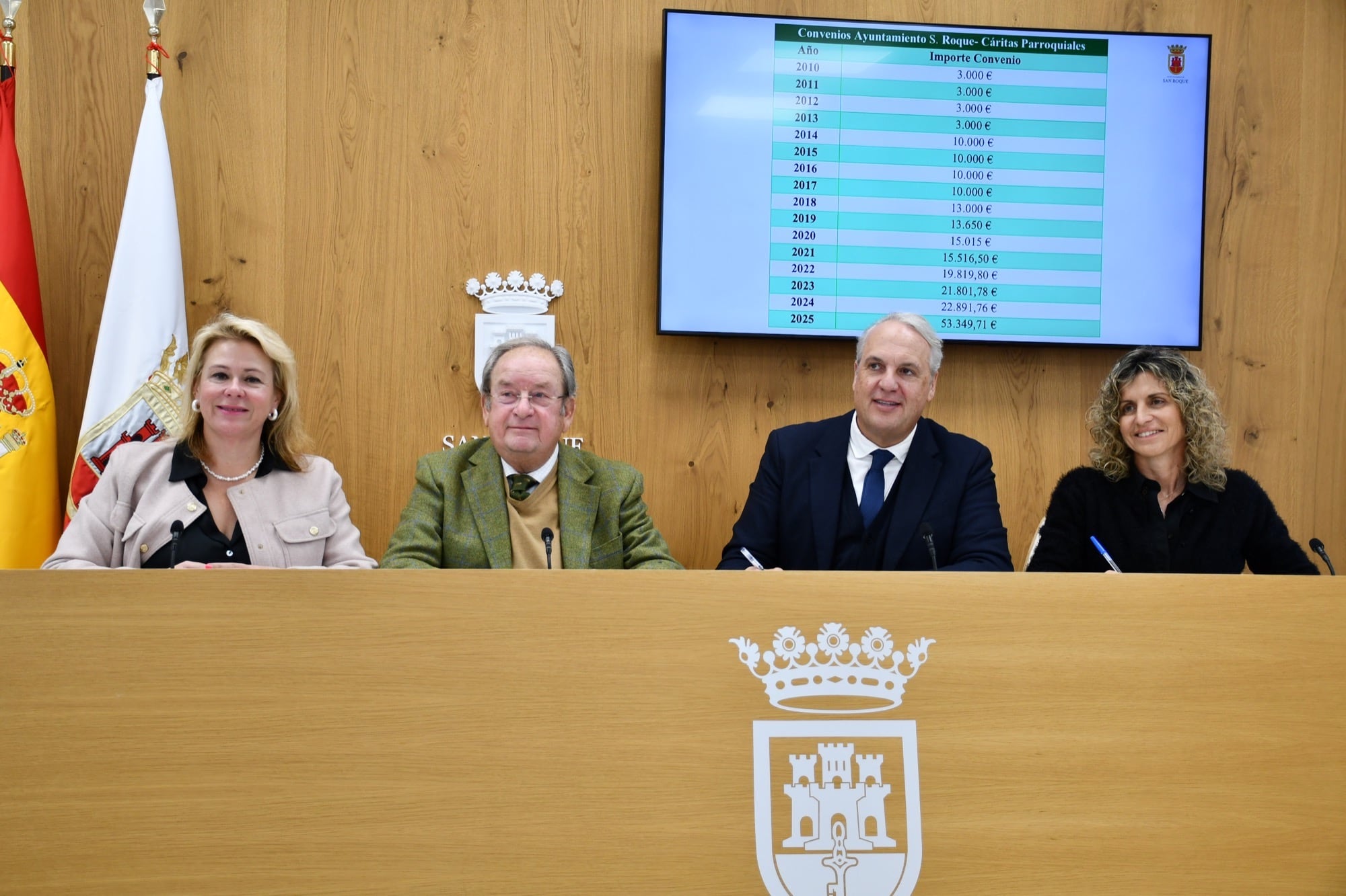 Un momento de la comparecencia