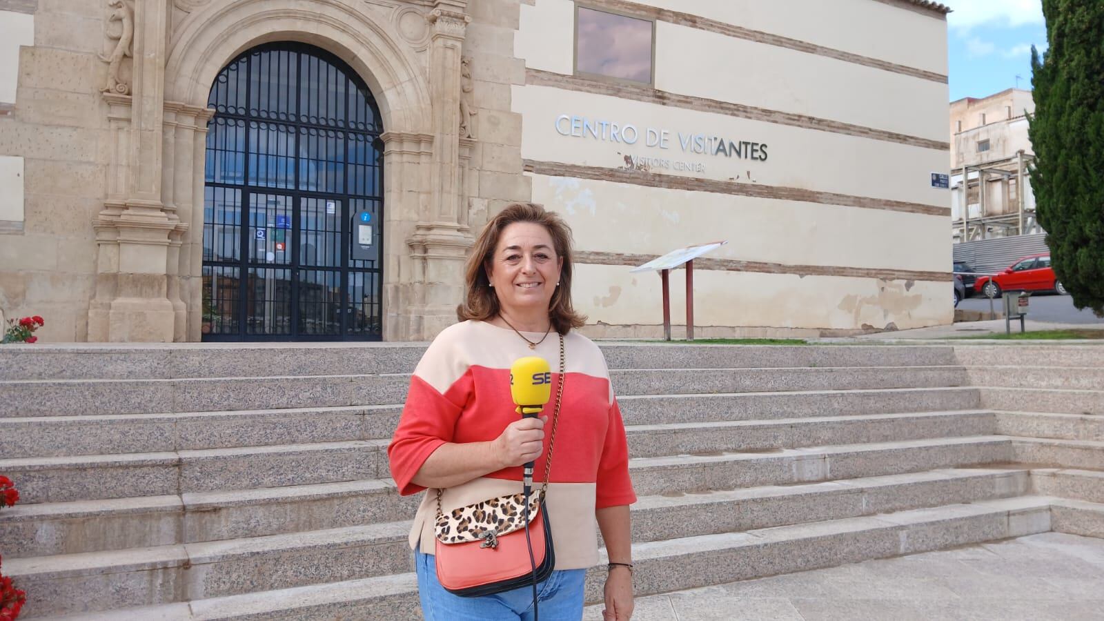 Lola Sánchez Arcas, presidenta de la Asociación de Enganches de Lorca