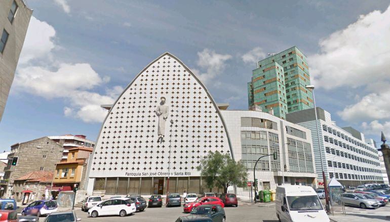 Parroquia de San José Obrero y Santa RIta, en Vigo.