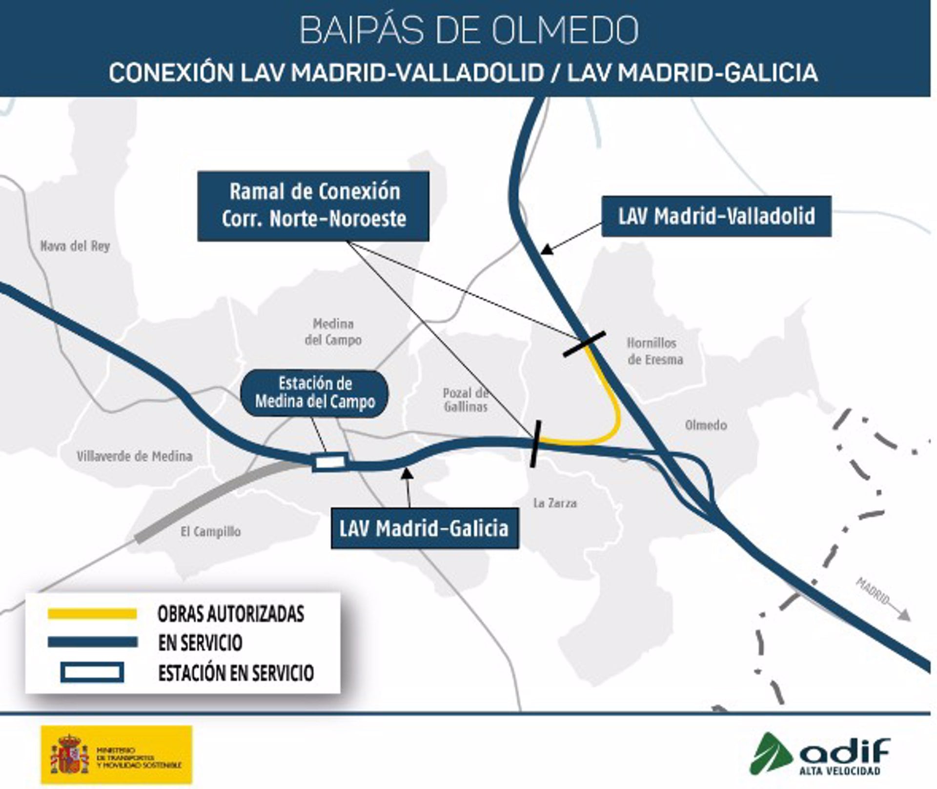 05/03/2024 Baipás de Olmedio (Valladolid)
ESPAÑA EUROPA CASTILLA Y LEÓN SOCIEDAD
ADIF
