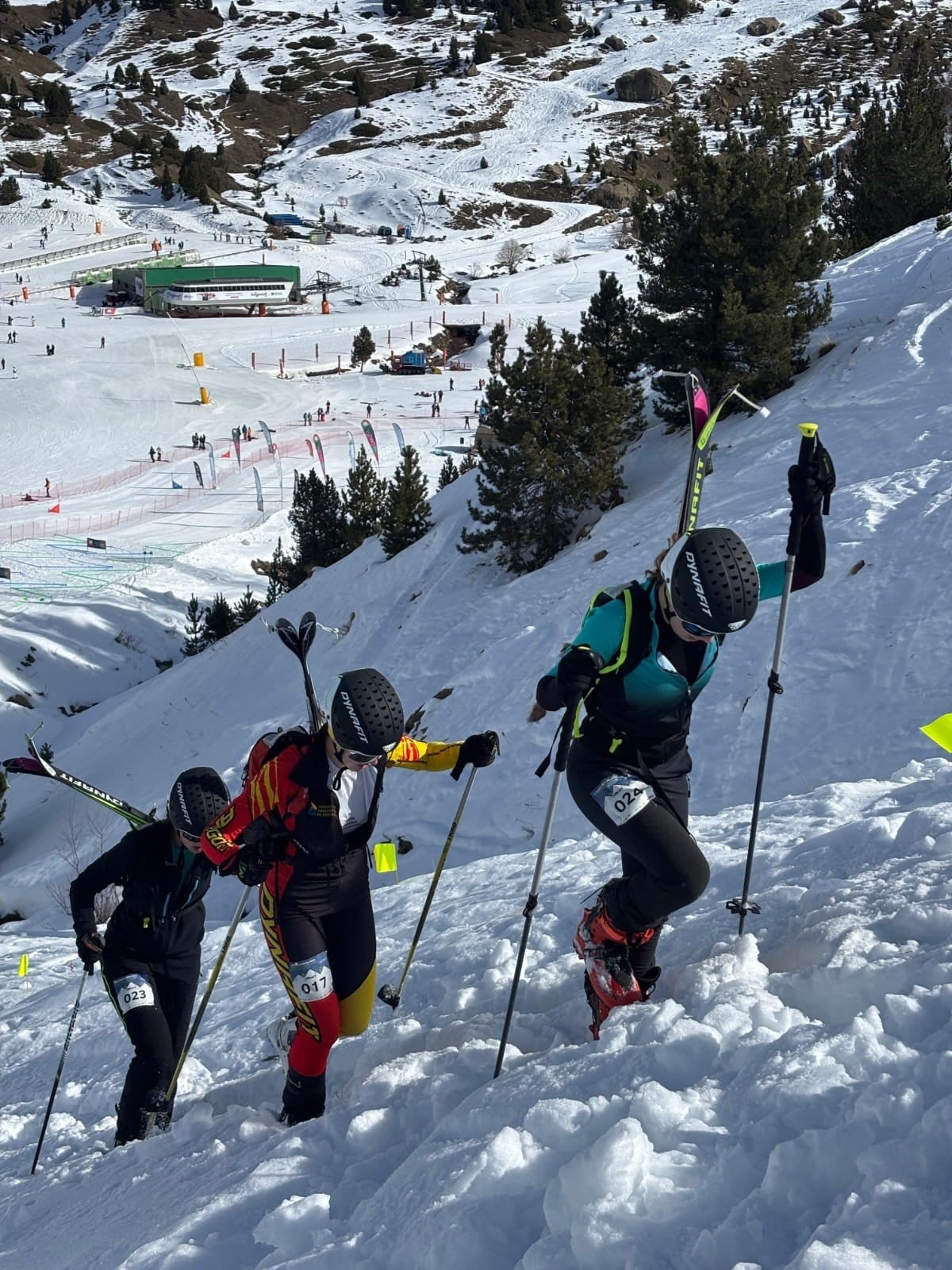 La prueba Sprint &quot;Tu Provincia Huesca la Magia&quot;, se ha celebrado en Aramón Cerler. Foto: MAB