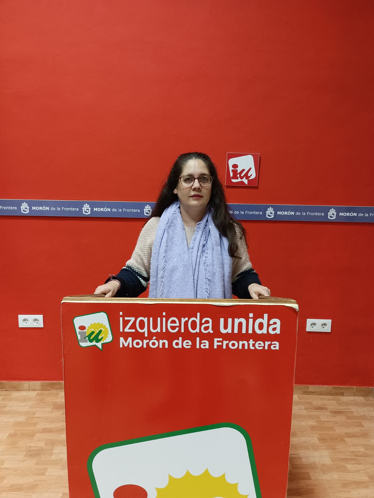 Marina Segura, portavoz de IU / Radio Morón