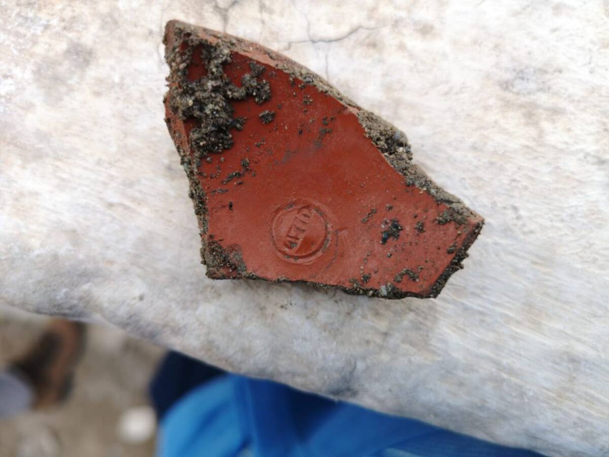 Aparecen muros romanos durante unas obras de saneamiento en Almuñécar