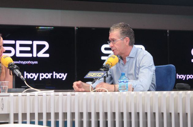 Francisco Granados durante su entrevista en &#039;Hoy por Hoy&#039;