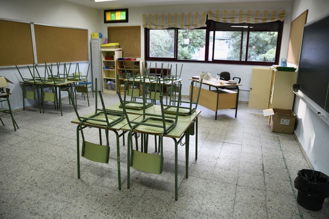 Imagen de archivo de un aula de Primaria de un Colegio de Educación Infantil y Primaria (CEIP).