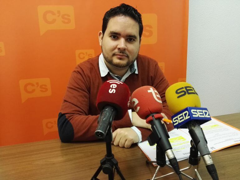 David Caballero, portavoz de Ciudadanos