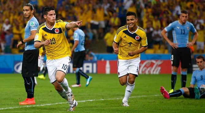 James Rodríguez, hombre del partido