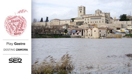 Zamora, bañada por el río Duero.