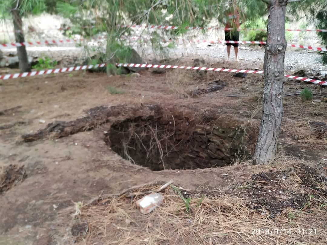 El Ayuntamiento de La Unión refuerza la seguridad en antiguas explotaciones mineras