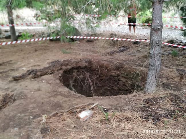 El Ayuntamiento de La Unión refuerza la seguridad en antiguas explotaciones mineras