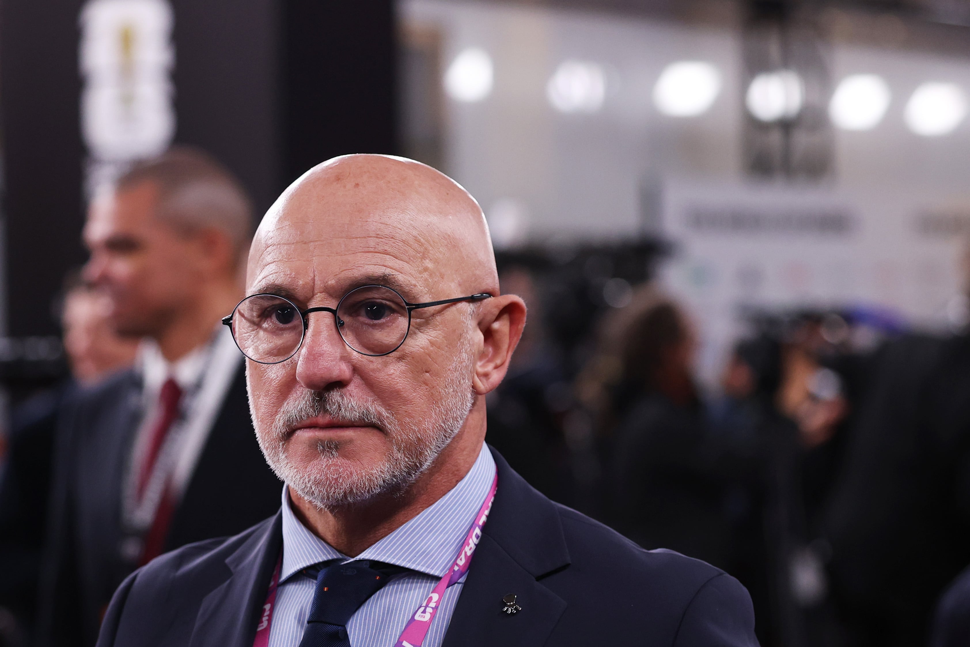 WASHINGTON, DC - DECEMBER 05: Luis de la Fuente, Head Coach of Spain