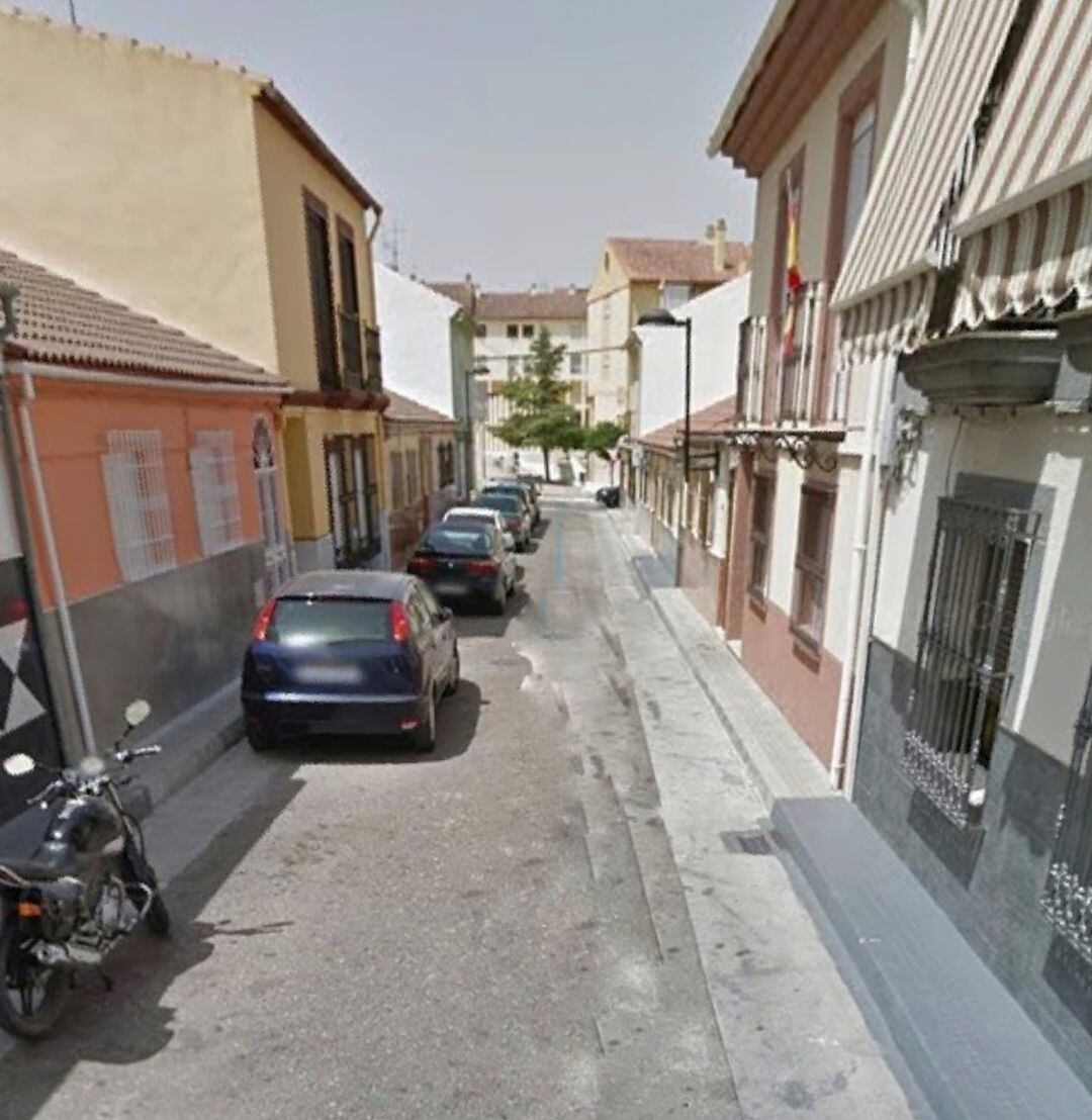 Calle Miguel Hernández de Lucena, donde se habrían producido lo hechos