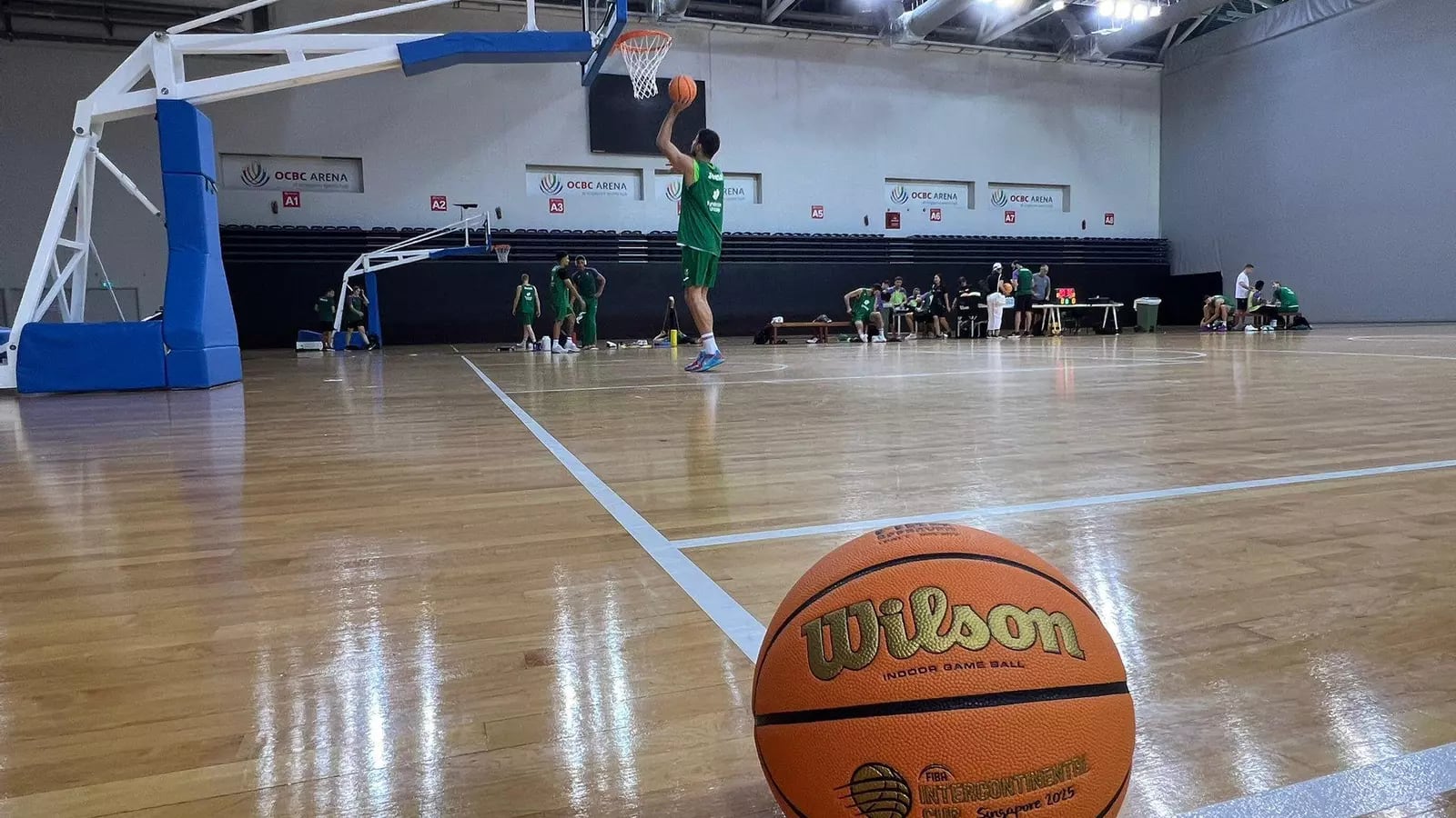 El Unicaja en Singapur