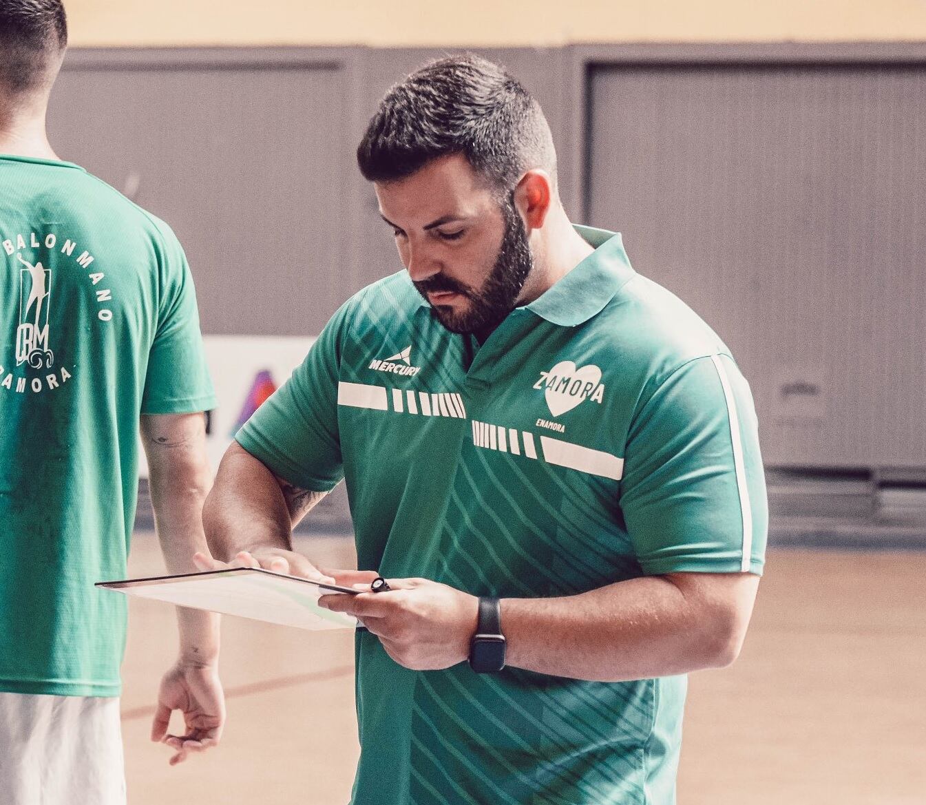 Iván López, entrenador de Balonmano Zamora