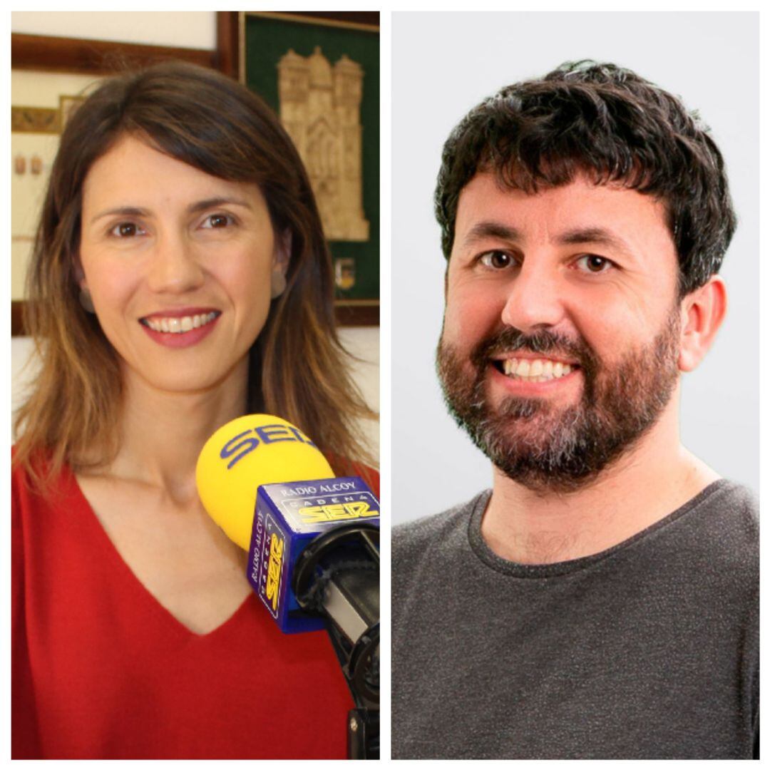 Sandra Obiol i Pablo González, regidors de Guanyar Alcoi