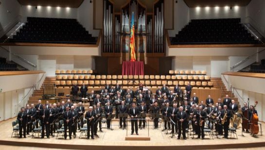 Banda Municipal de Valencia en el Palau de la Música