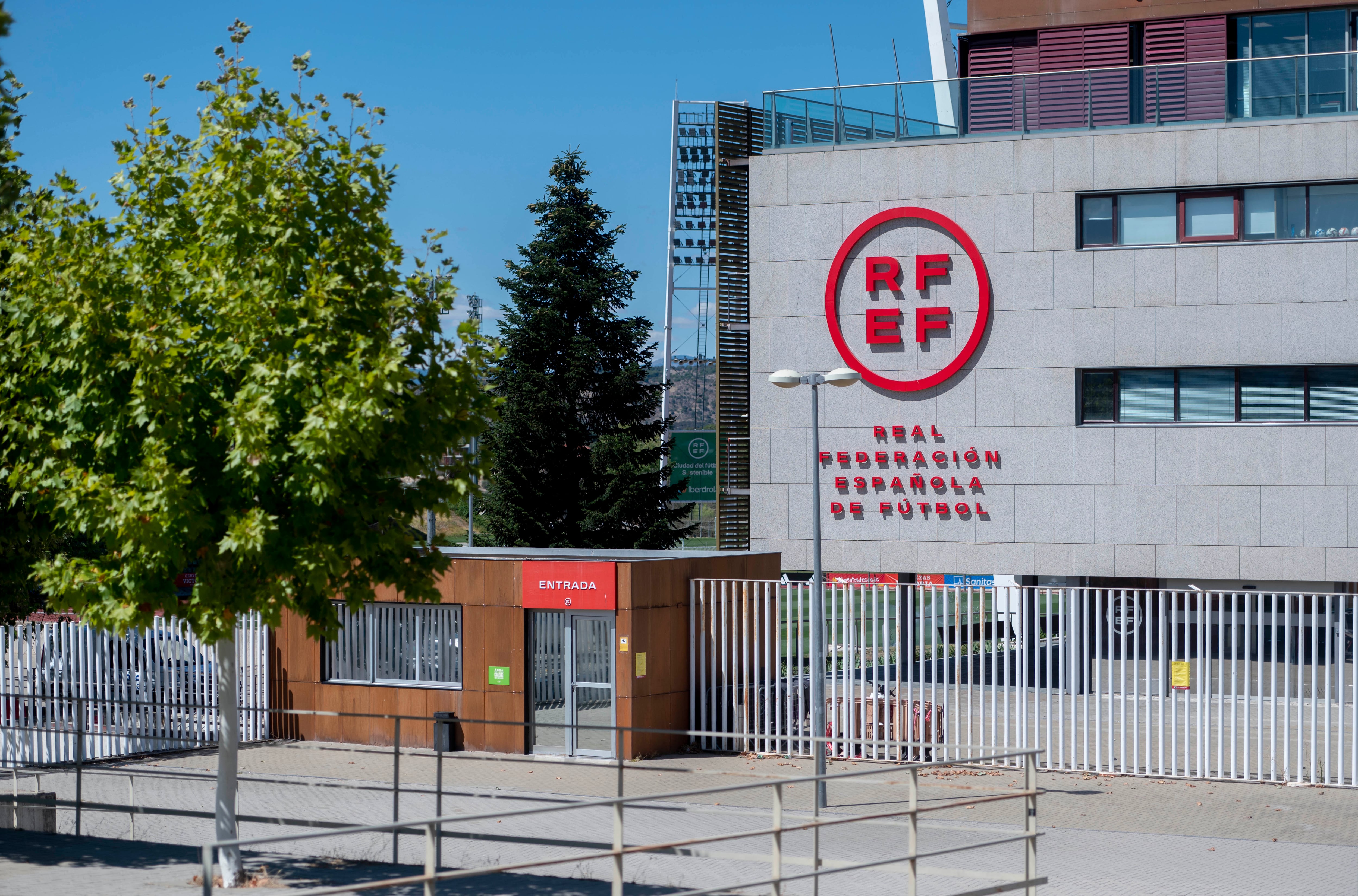 Vista de la Real Federación Española de Fútbol (RFEF).