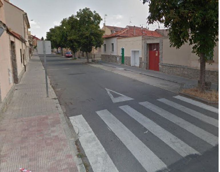 Imagen de la calle Tercios Segovianos en el barrio de La Albuera