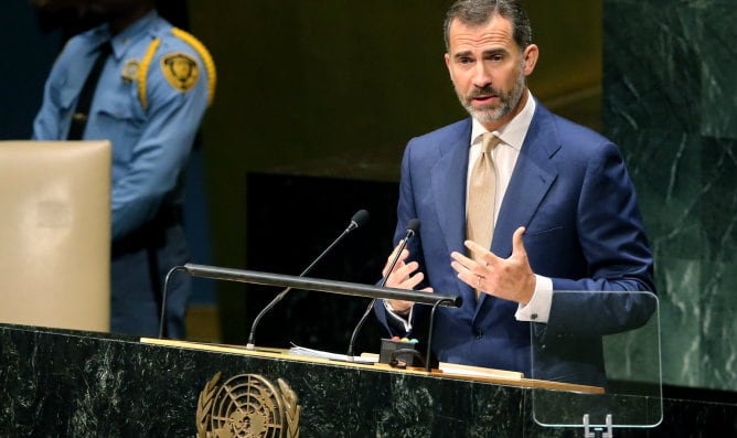 Intervención del rey Felipe VI en la Asamblea General de las Naciones Unidas