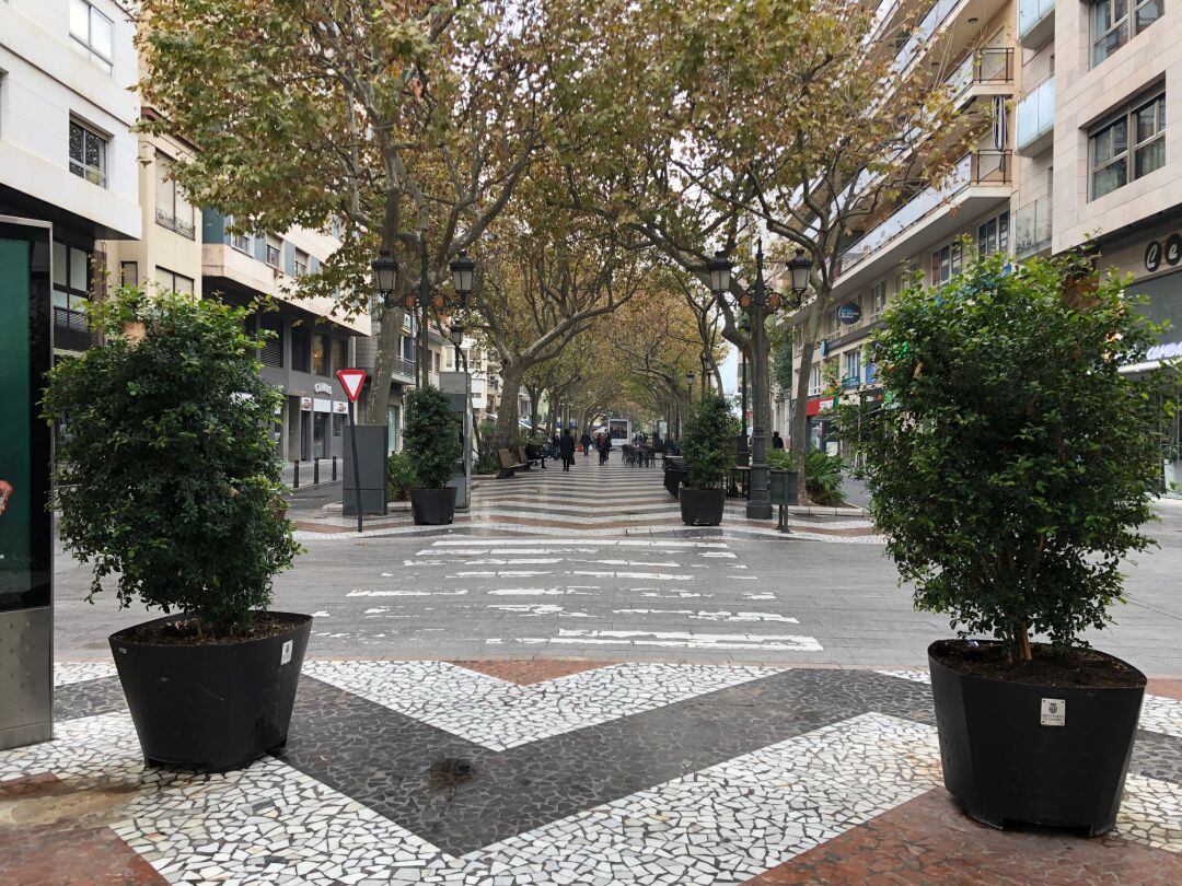 Passeig de les Germanies en Gandia 