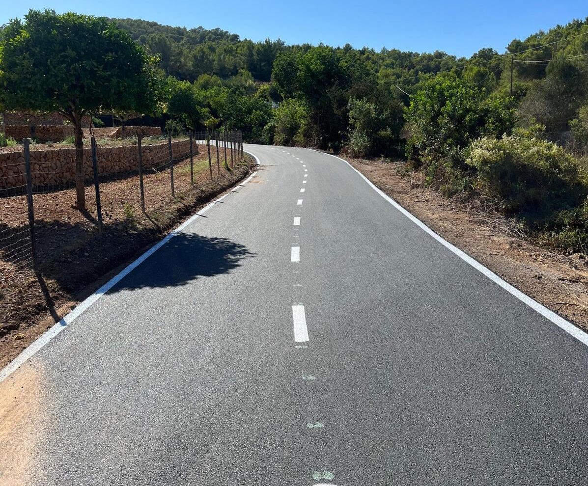 Imagen de la zona donde se han realizado los trabajos