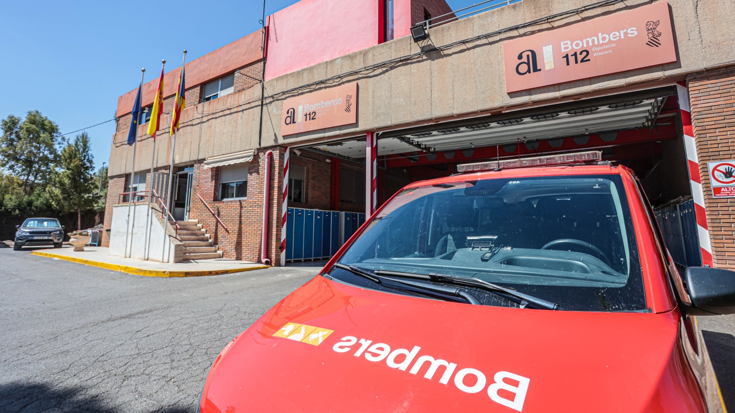 Imagen de archivo del Parque Comarcal de Bomberos de Elda