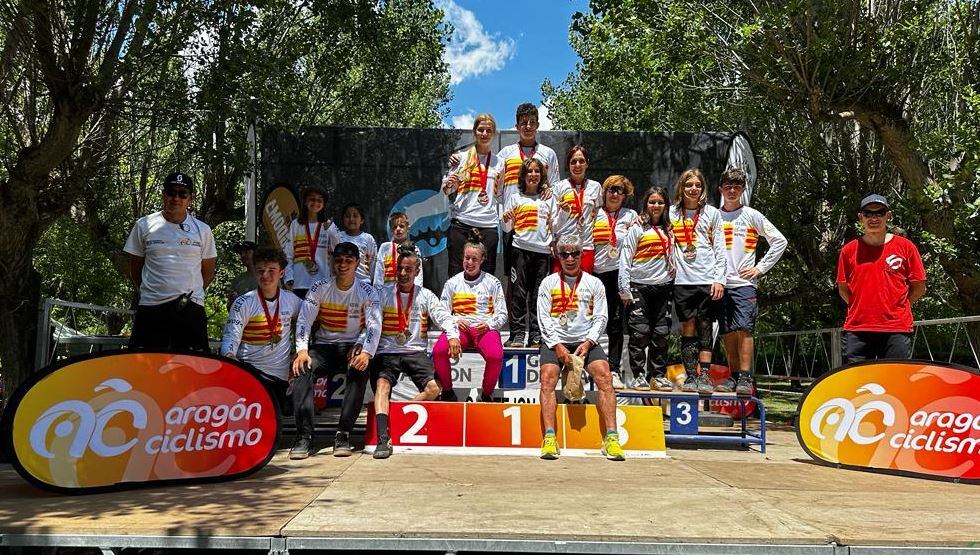 Campeones de Aragón de Pumptrack