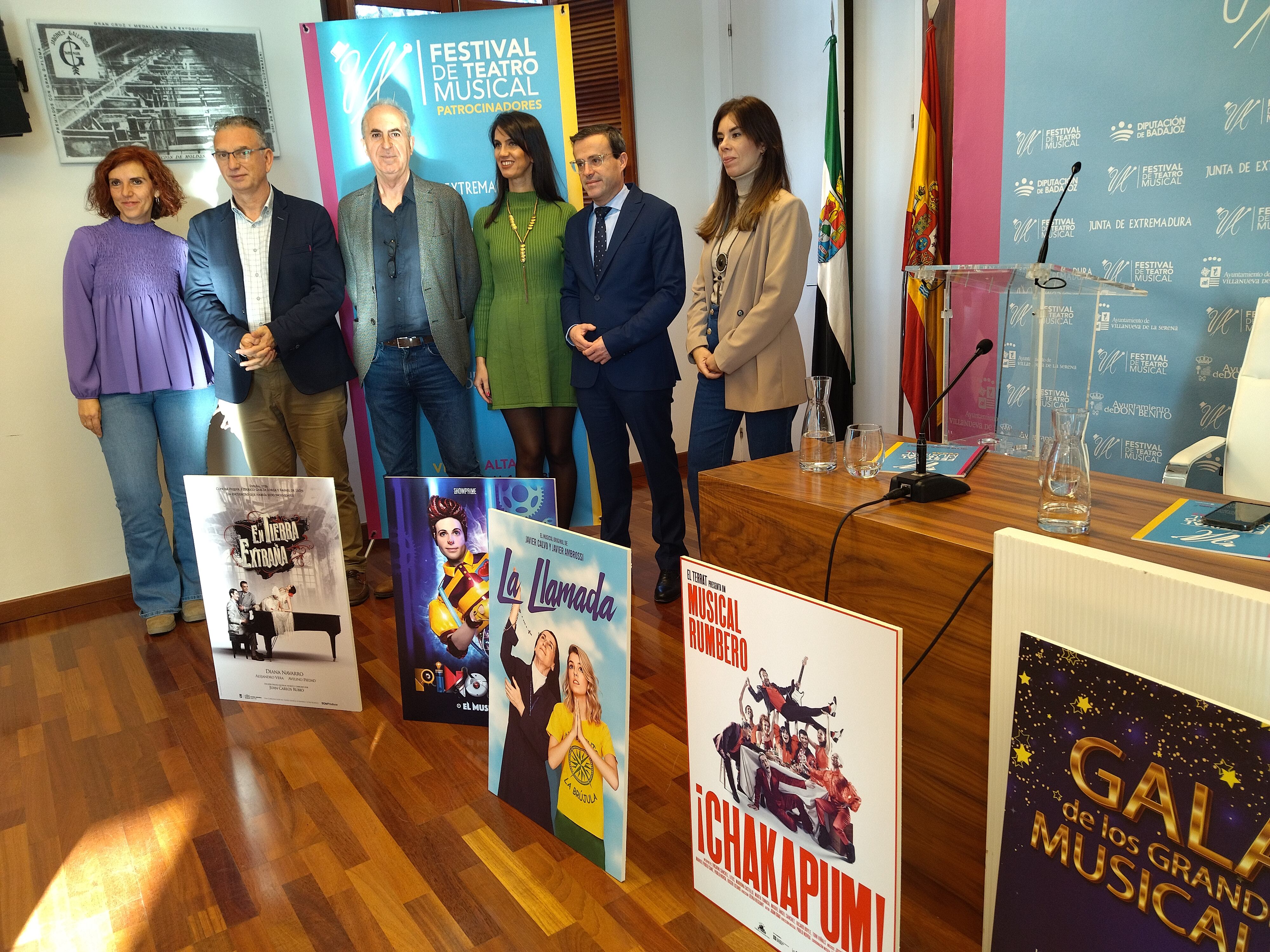 Presentación del I Festival de Teatro Musical Vegas Altas