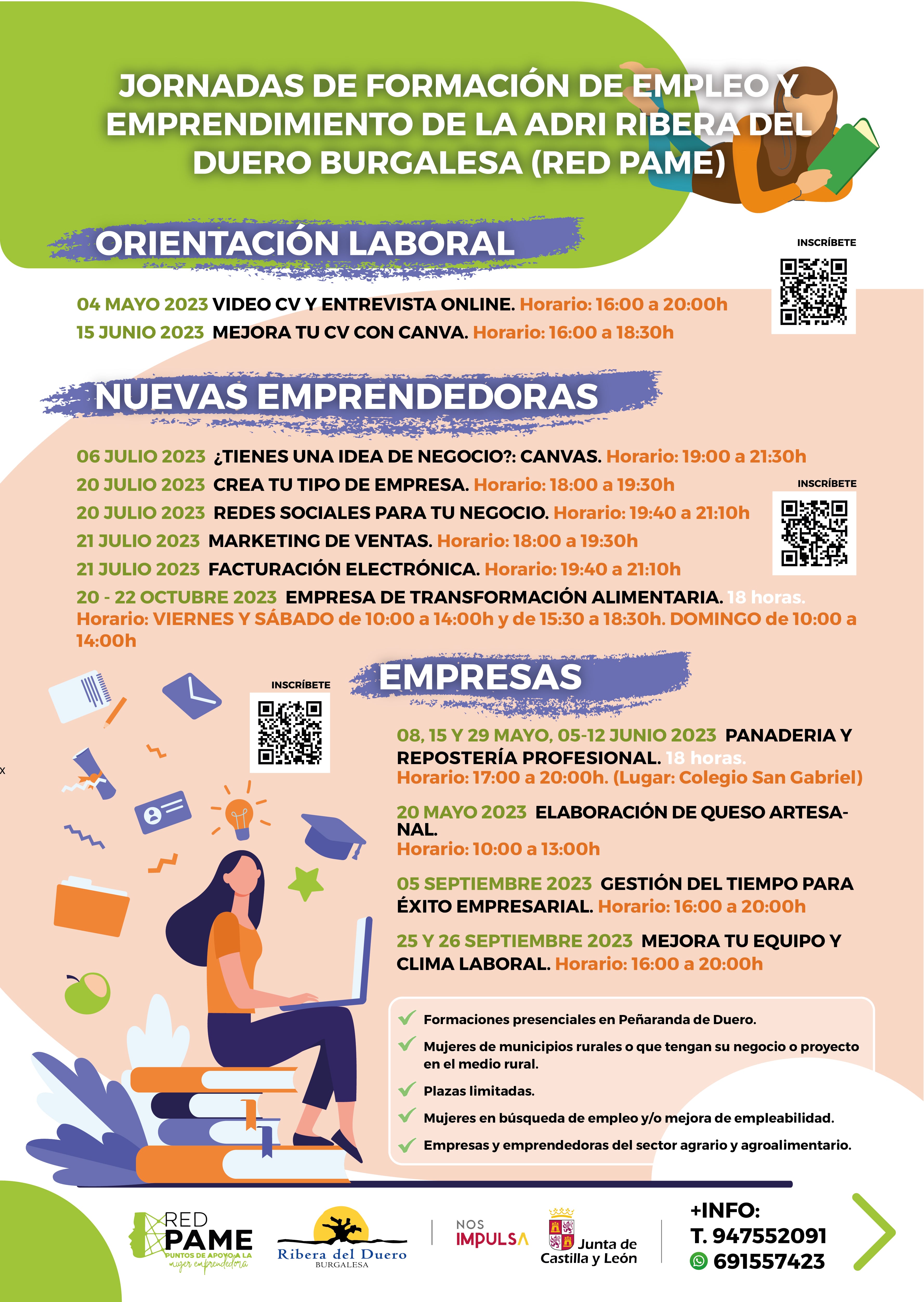 Cartel que anuncia el programa completo