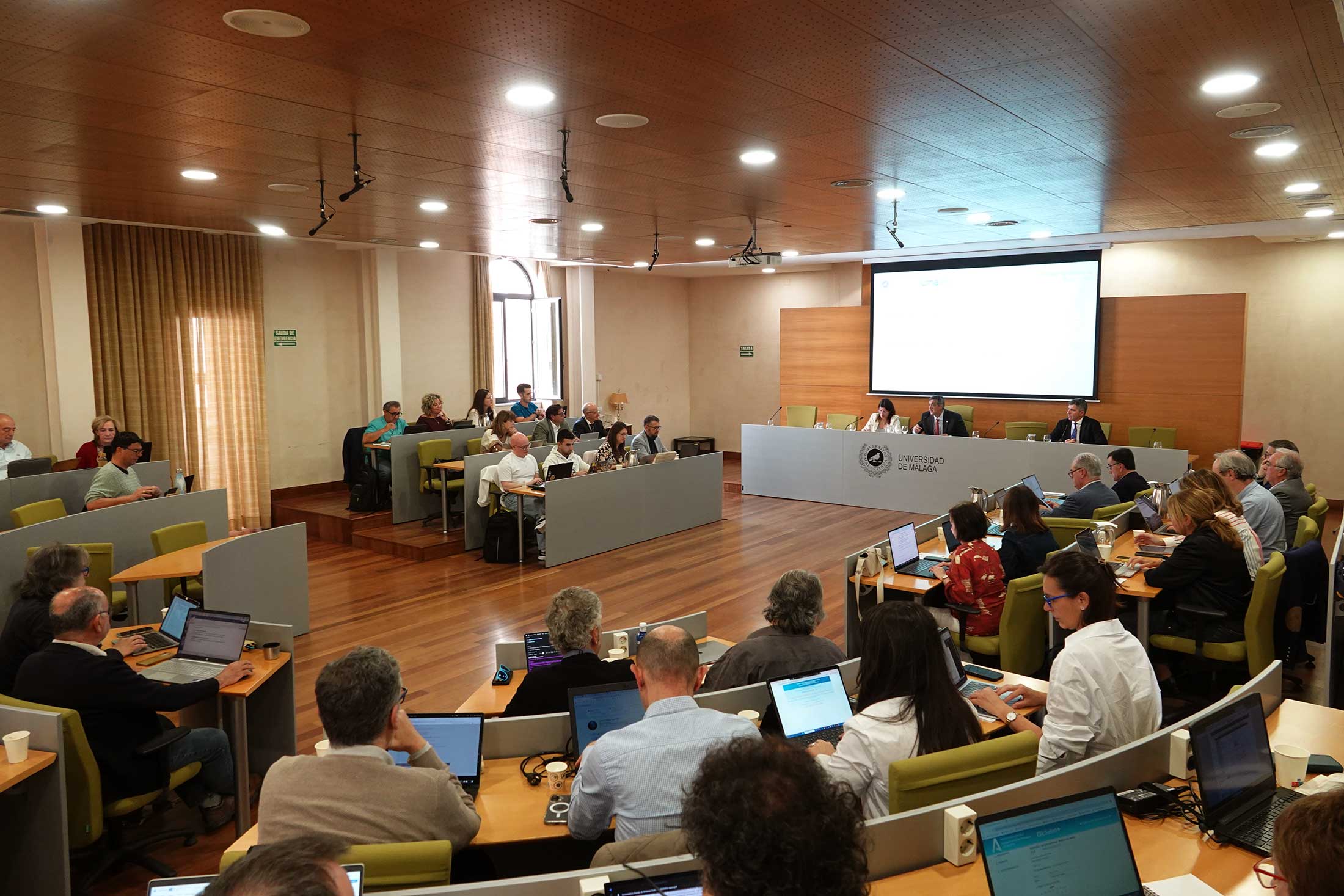 Momento del consejo de gobierno