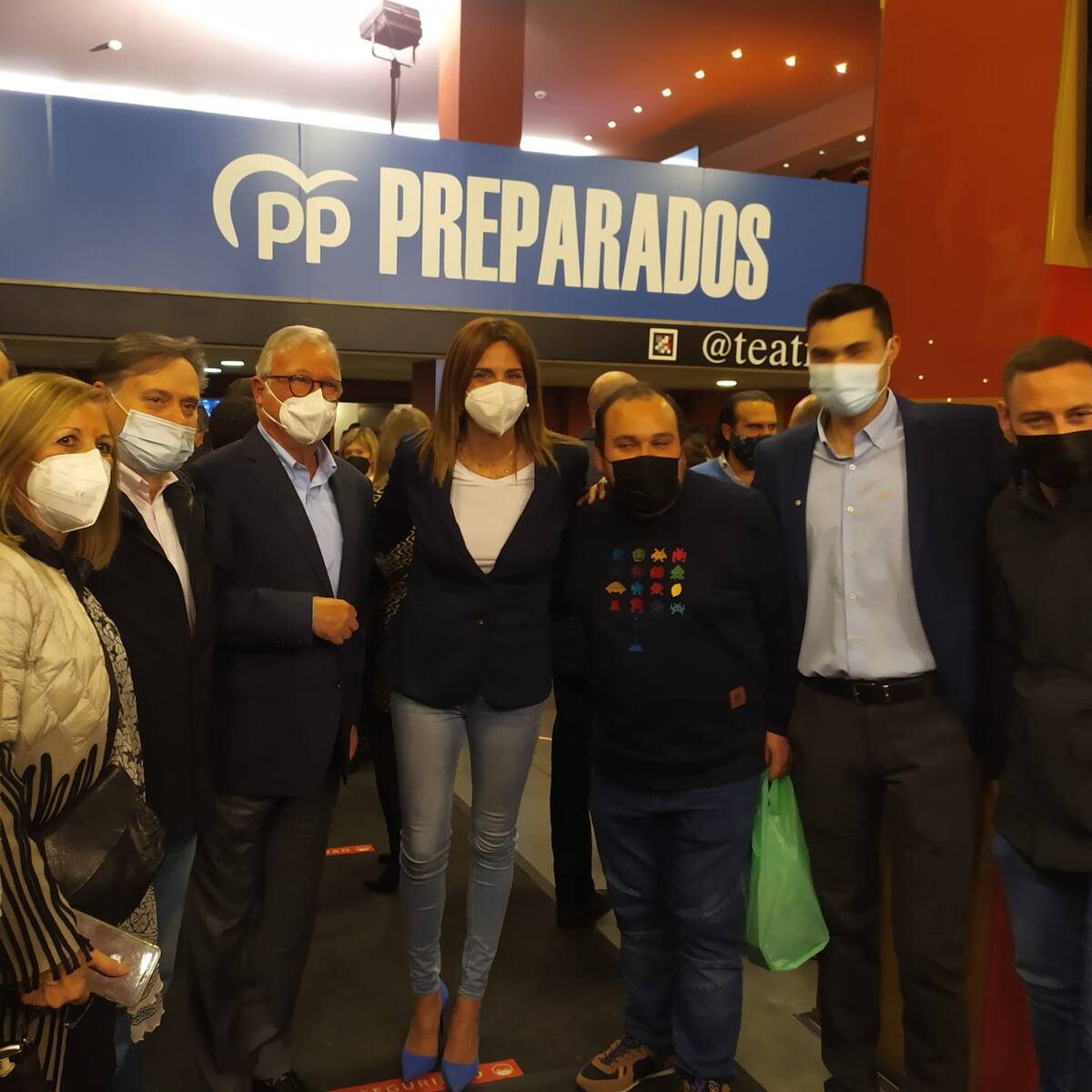 Valcarcel confirma que una parte del PP ve a Patricia Fernández "como una persona posible"