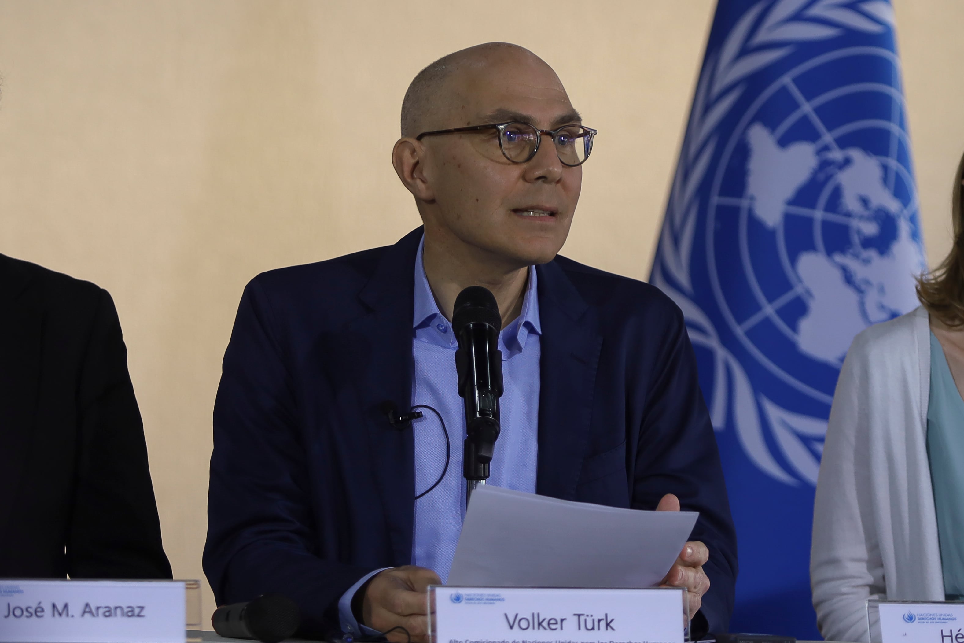 El Alto Comisionado para los Derechos Humanos de la ONU, Volker Türk