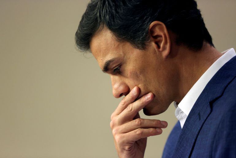 El exsecretario general del PSOE Pedro Sánchez.