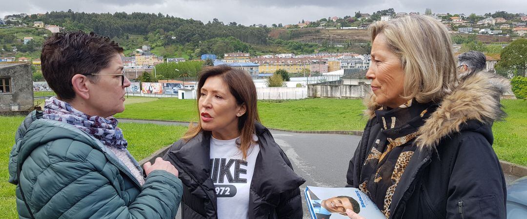 Beatriz Mato y Rosa Gallego en Pedralonga