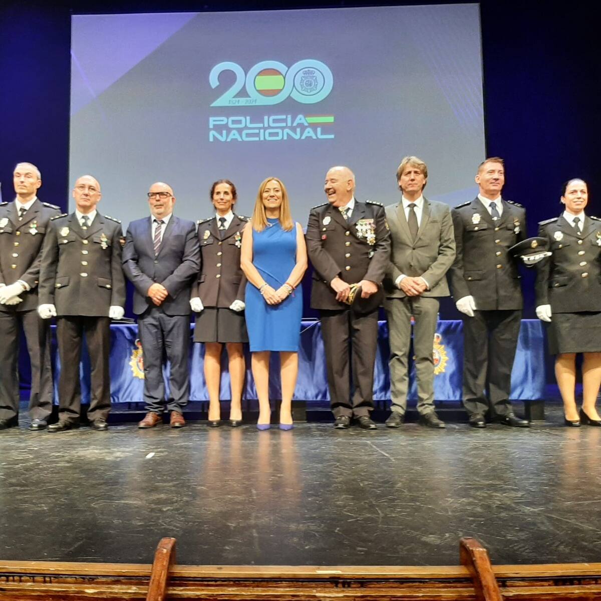 Virginia Barcones preside en Soria la festividad de los Santos Ángeles Custodios, patrón de la Policía Nacional