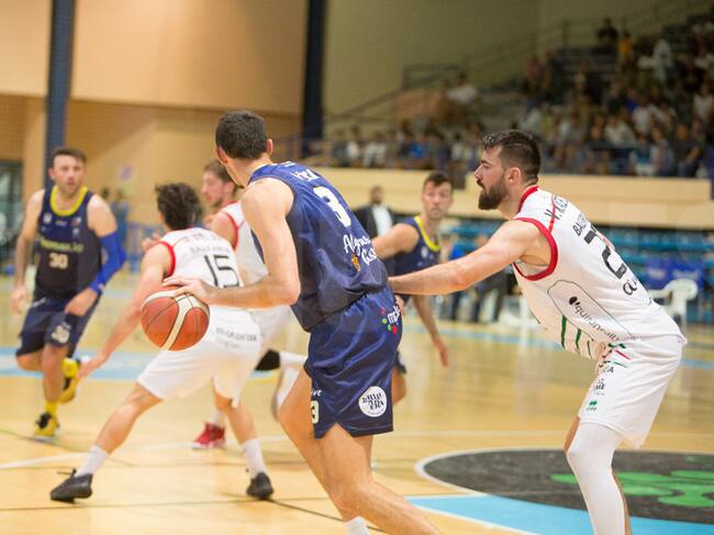 Jere Vucica en el partido de ida