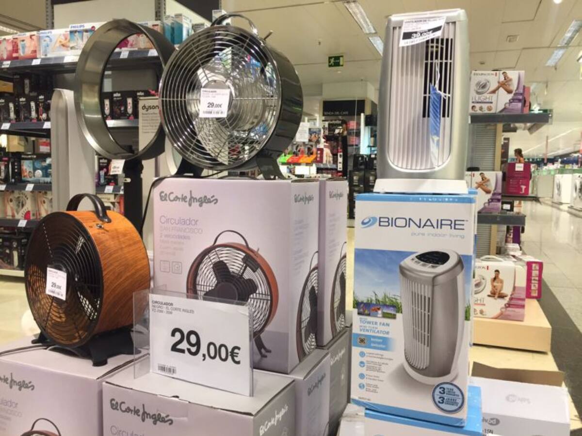 Se dispara la venta de ventiladores y aire acondicionado en Albacete