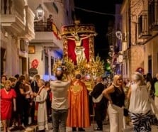 Imagen de la procesión en años pasados