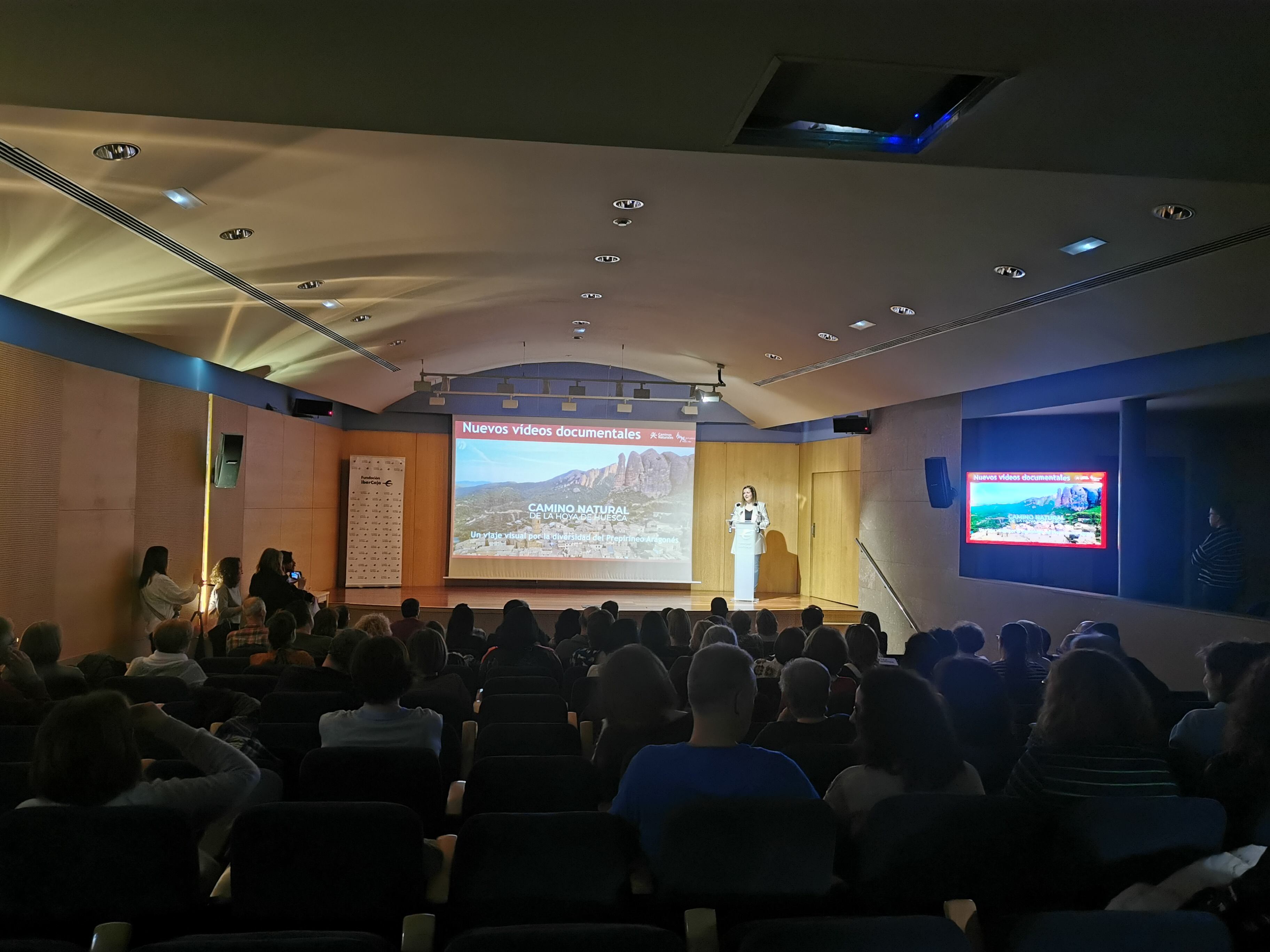 Presentación de los ocho videos documentales en el Palacio Villahermosa