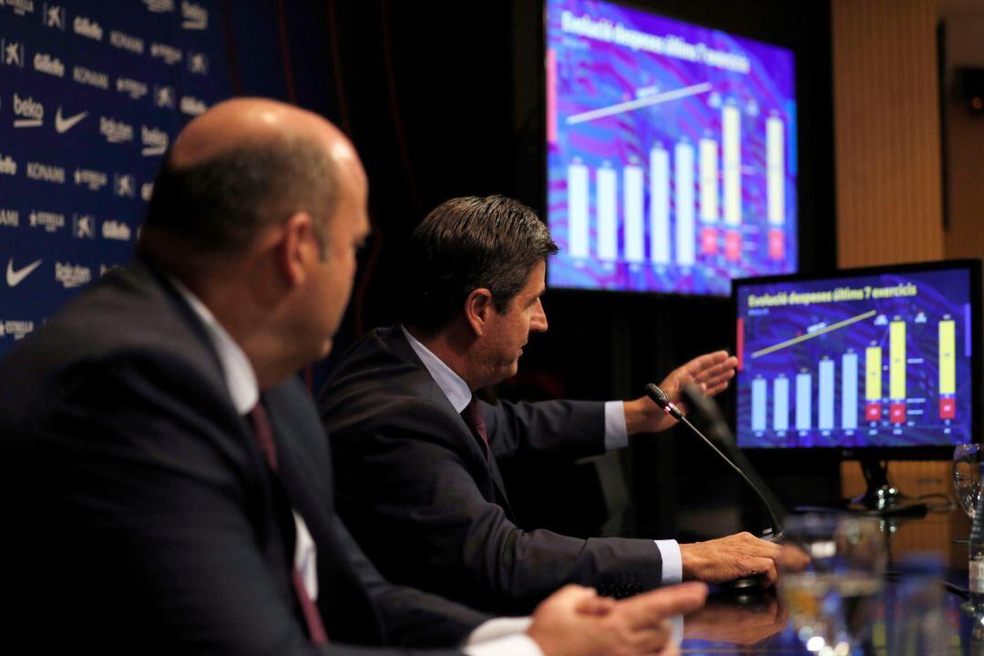 El Barça presenta els seus comptes