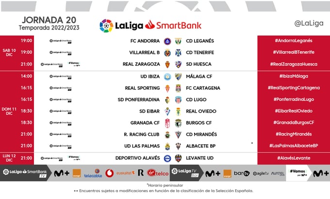 La SD Huesca ya tiene horario para visitar al Real Zaragoza